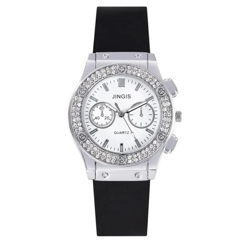 Silicone Women Watches Luxurious Brand Casual Diamond Female Quartz Wristwatches Simple Sport Clock Relogio Feminino