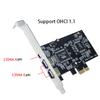 PCIE To 1394 Fire Extend Card PCI To 1394 Firewire Video Adapter for Digital Camera HD DV Capature Card PC Compress Converter