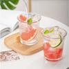 1pc 350ml Transparent Heat Resistant Glass Cup Home Drink Juice Milk Cup for Restaurant Party Drinkware Gift Drinking Glasses