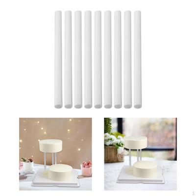 10 Cake Dowel Rod Straws Cooking Tiered Construction Stacking
