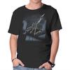 Unisex Crew Neck T-Shirt Noir Animated Graphic Short Sleeve Casual Tee