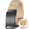 Men's Adjustable Elastic Tactical Nylon Belt with Automatic Buckle