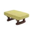 Smooth Solid Wood Foot Stool Rounded Edges Foot Rest Creative Shoe Changing Bench  Bathroom Use