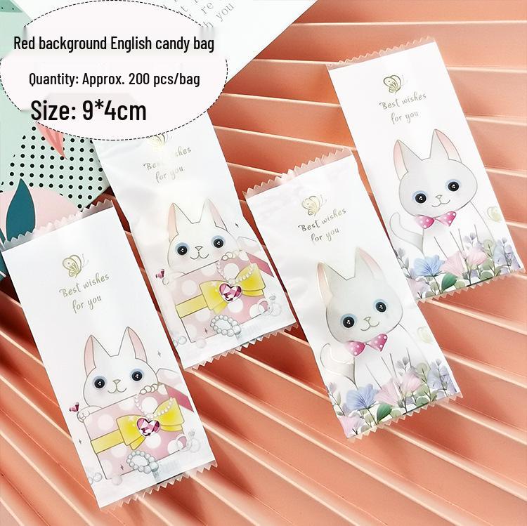 Nougat Candy Packaging Bag with Machine-Sealed Candy Paper