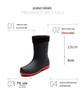 Men's Korean Style Waterproof Mid-Calf Rubber Rain Boots - Non-Slip, Slip-On Casual Fashion Shoes