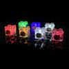 Non-Toxic 5Pcs 2X2 Dots Light Brick Luminescent Lamp Accessories Round Led Light Up Colorful Education Light-Emitting Building Blocks