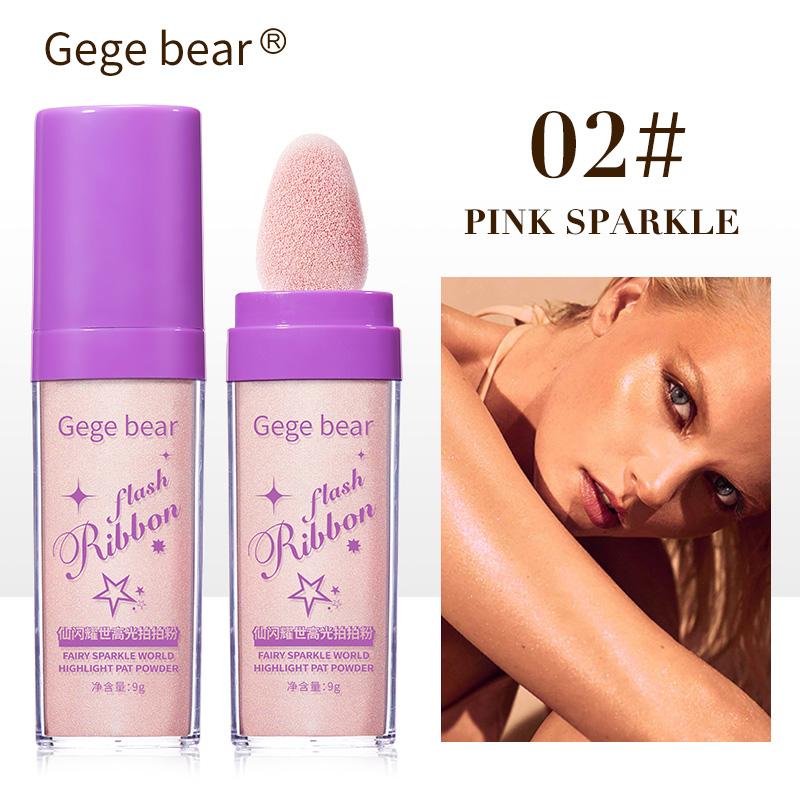 

GEGE BEAR Hot Selling New Fairy Racket Brightening Body Loose Powder Shading Natural Stereotype Makeup Highlight