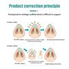 Postoperative Rhinoplasty Nostril Support Silicone Shaping Crooked Nose Correction Fixator Silica Gel Nose Clip Nasal Wing Beaut