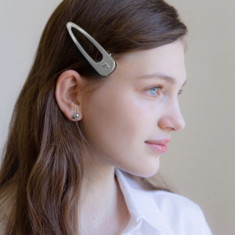 

Jean Paul Clarisse Metal Side Clip JP-22-163CC Silver