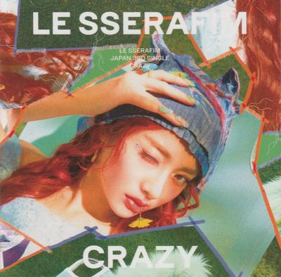 CD LE SSERAFIM  CRAZY First Press Limited Edition  TYCT39257 Source Music 2024 Japan ObiPop Used