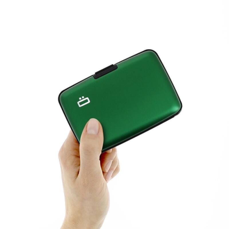 Aluminum Wallet Stockholm ST (Dark Green)
