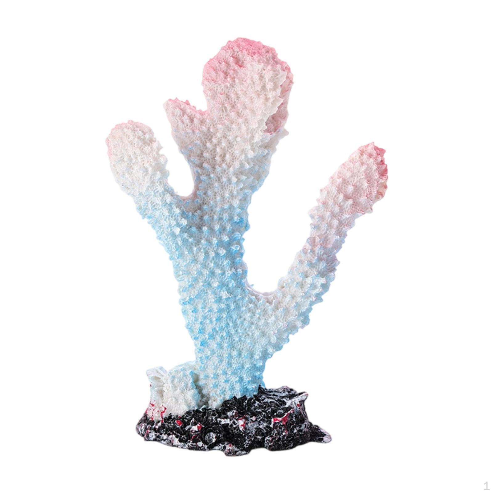 

Коралловая фигурка из смолы для аквариума и украшения дома синий