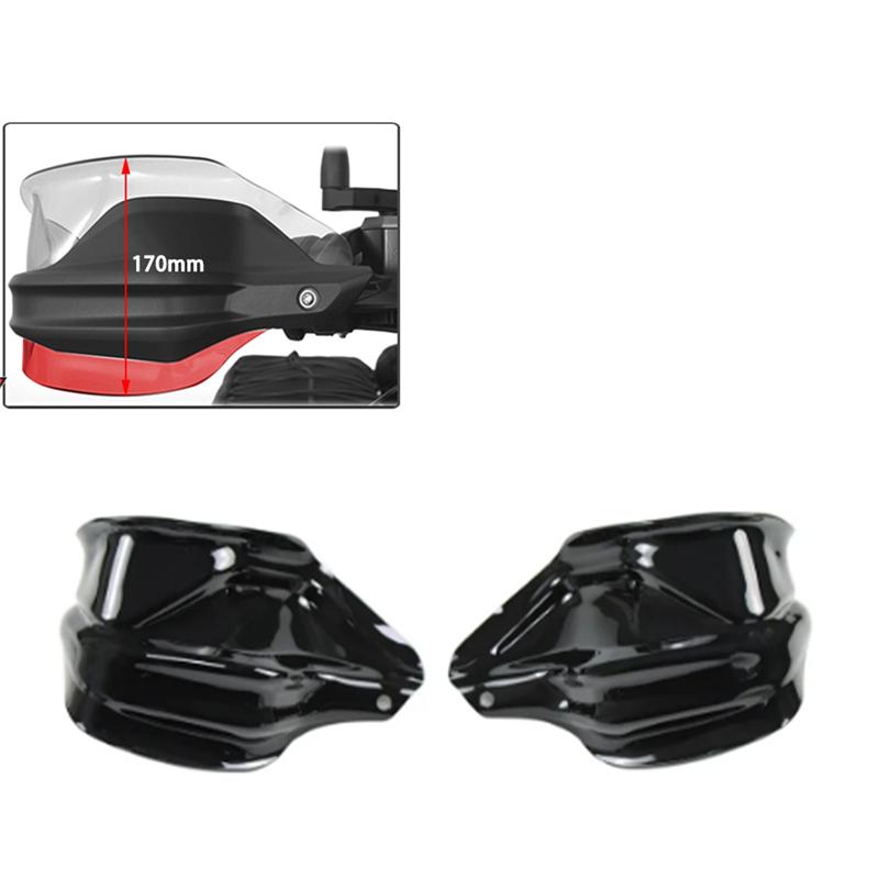 Powerful For BMW Waterbird R1200GS R1250GS F850GS ADV Motorcycle Handguard Hand Shield Protector Windshield чёрный