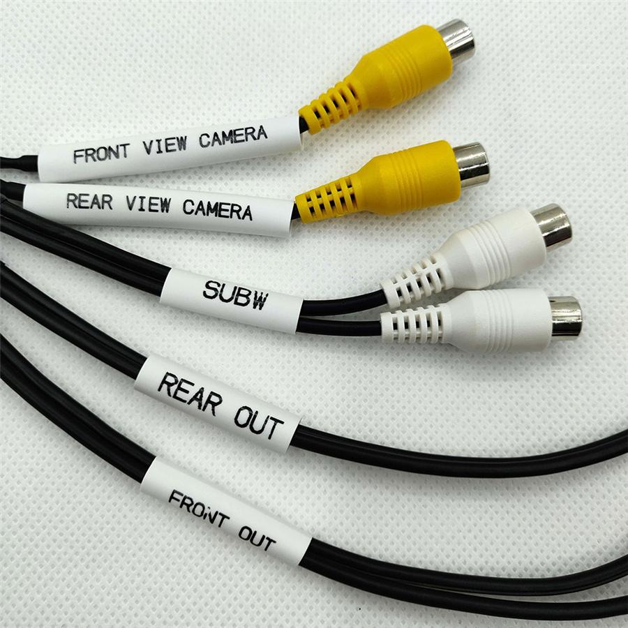 RCA Harness Cable Wire Connector Adapter for ILXW650 ILX-W650 ILX-W650E Front Camera Parts