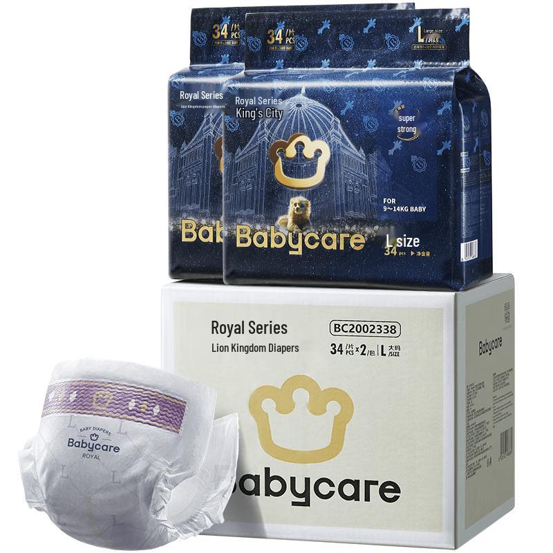 Подгузники Babycare Королевство Льва L
