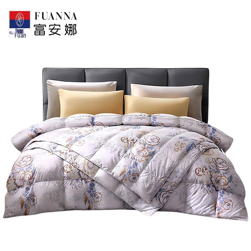 

FUANNA A-Grade White Goose Down All-Season Comforter HX9529