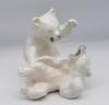 [USED] Two Playing Polar Bears #1107 Royal Copenhagen Denmark Out of Print