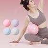 Palla morbida per Pilates da 25 cm, palla da esercizio da 10 pollici, palla da palestra per Yoga, Pilates, allenamento del core, fisioterapia ed equilibrio