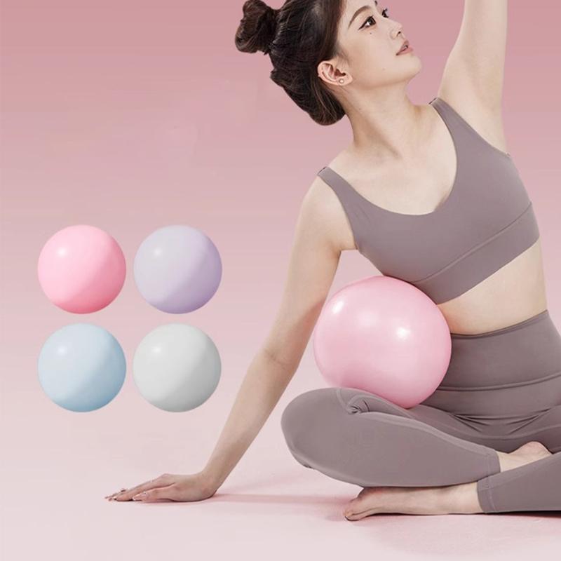 Palla morbida per Pilates da 25 cm, palla da esercizio da 10 pollici, palla da palestra per Yoga, Pilates, allenamento del core, fisioterapia ed equilibrio