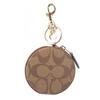 Coach Münze 9 Klassische Monogramm Reißverschluss Geldbörse Damen Geldbörse Khaki CG762-IMKHA