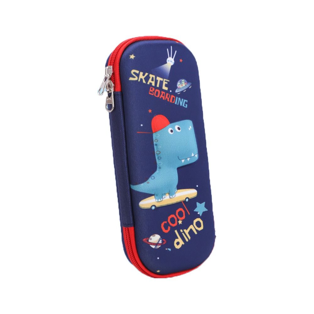 Cute Pencil Case High Capacity Pencil Box School Stationery 3D Space Pen Case