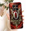 For Xiaomi Redmi Note 15 Pro+ 15Pro 5G Feather Crown Initial Letter Phone Case For Redmi Note 15 Pro Plus 5G Soft Silicone Cases