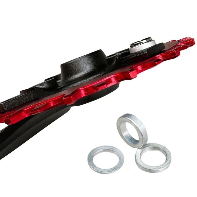 10 pz Rondelle Leggere per Pedivelle Spaziatori Metallici per Movimenti Centrali Durabilità Accessori per Bici