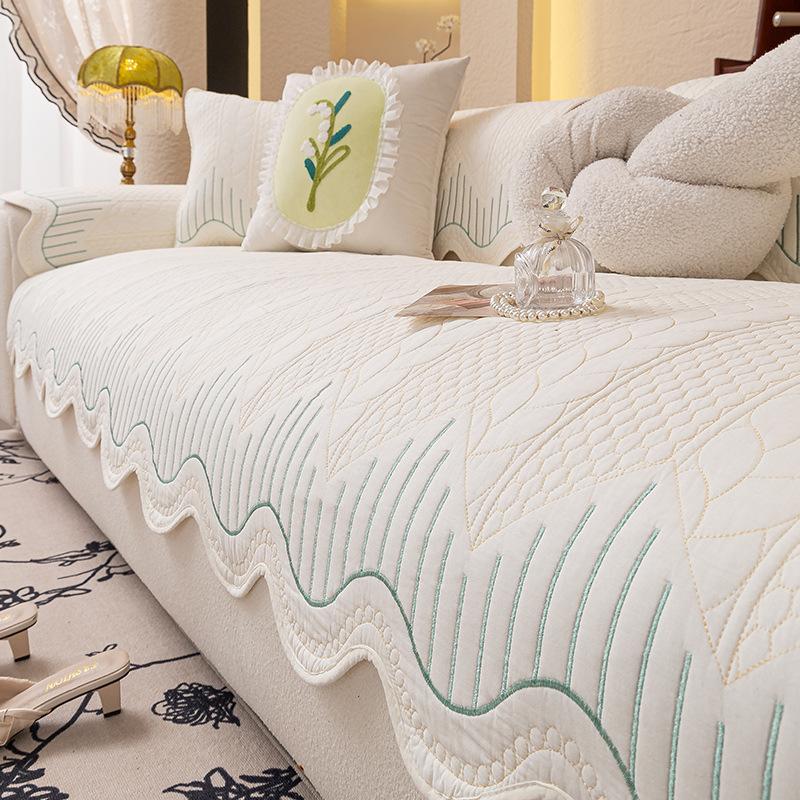 Pure Cotton Special-Shaped Four-Season Universal Washed Cotton Sofa Cushion  New High-End Non-Slip And Anti-Cat Scratch Sofa Cushion