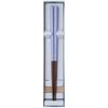 Hashikura Matsukan Chopsticks and Chopstick Rest Dishwasher Natural HASHIKURA SEASON Wenge with Octagonal Rain Made In Set, Safe, Wood, 22.5cm,