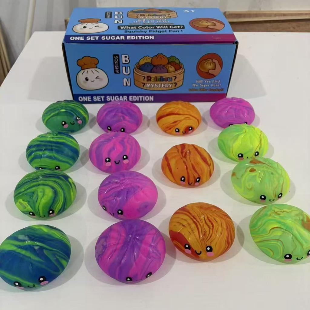 Decompression Buns, Large Steamer, Char Roast Buns, Decompression Small Toys, Pinch Music Venting Toys, Simulated Milk Fragrant Xiaolongbao
