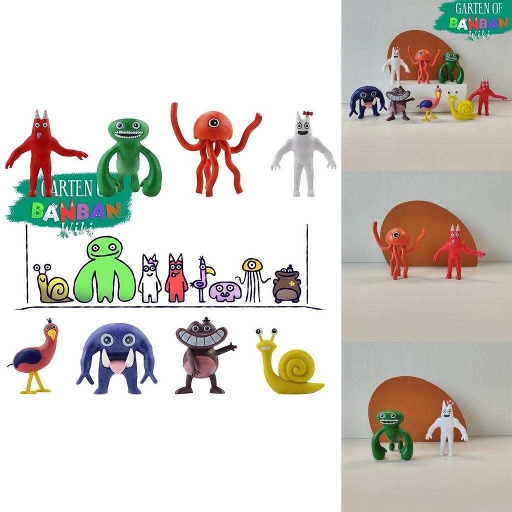 Colorful Banban Garden Pvc Figures Adorable Cartoon Collectibles For Kids And Teens
