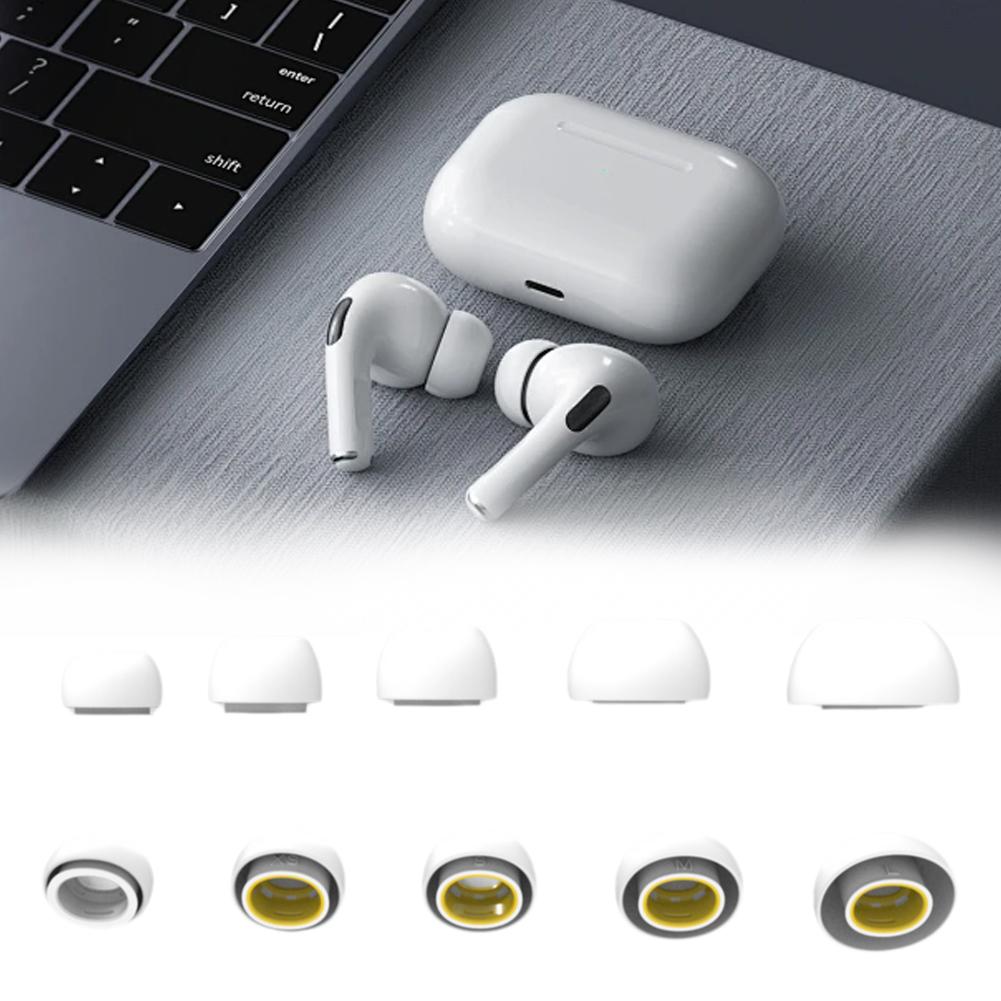 För Apple AirPods Pro 3 Öronsnäckor Ersättning Silikon Örontips XS/S/M/L Örontips Öronproppar Mjuka Silikon Öronsnäckor Skydd Tillbehör