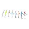 8PCS Minnow Fishing Lure 5cm 3g Artificial Sinking Long Throw Hard Bait Wobbler Jig Bait