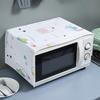 Microwave Dust Cover with Pocket Reusable Microwave Cover with Cartoon Design To Prevent Dust and Fumes in The Kitchen and Home