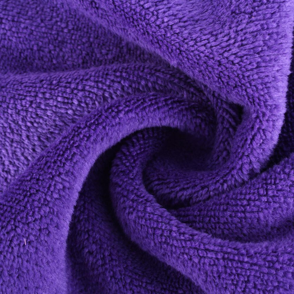 Soft Absorbent Children's Towel - Solid Color Square for Face & Hands