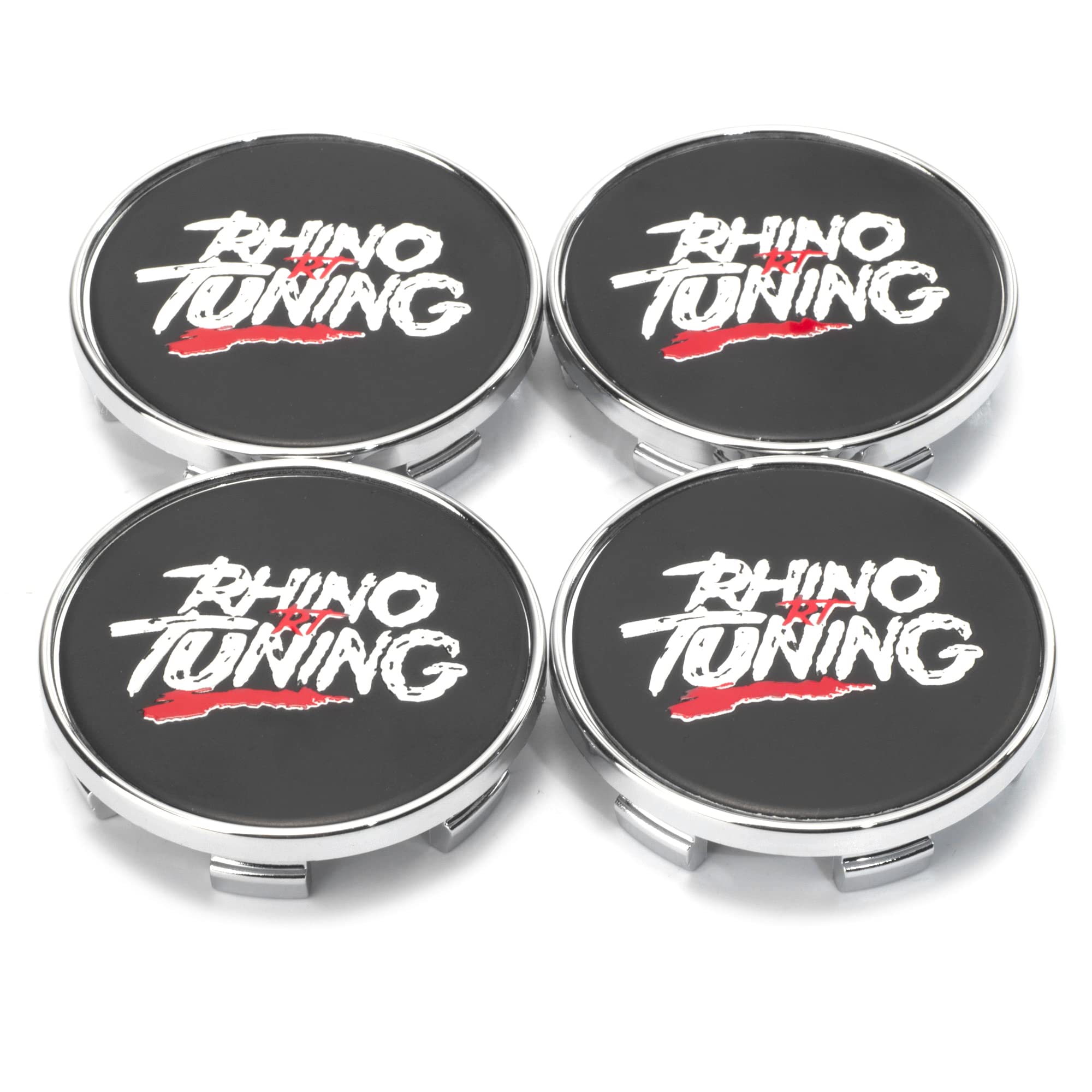 

Set of 4 Wheel Center Caps, 54mm Outer Diameter, 49mm Inner Diameter, 2.13-inch, Simple Silver