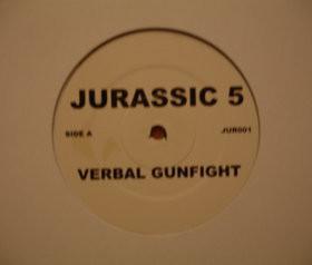 12inch Record JURASSIC 5 - Verbal Gunfight JUR001 Not On Label Rap & Hip-Hop/R&B Used