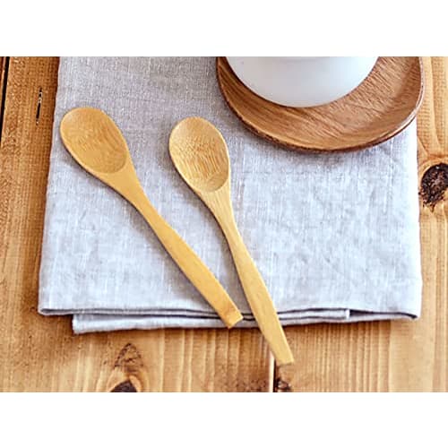 Tableware East: Stylish and comfortable oval (natural) spoon (bamboo)