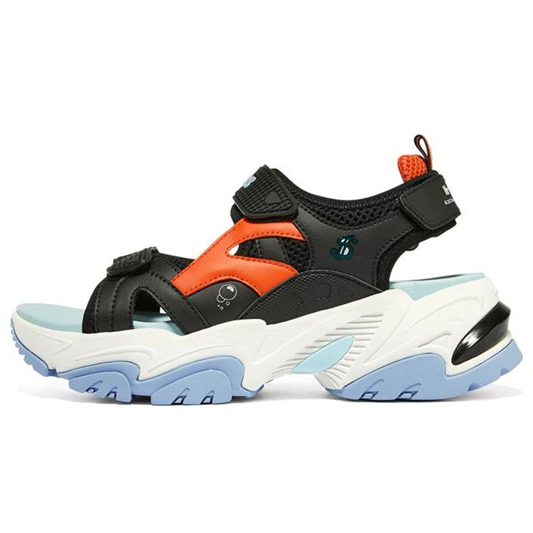 Skechers Stamina V2 Mecha Sandals Women Sandals Black Red 896124-BKRD 35