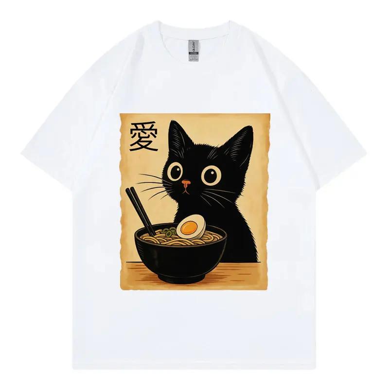 Funny Cat RaUnisex Graphic T Shirts Unisex Women Clothing High Quality Fashion Tshirts Summer Casual Short Sleeve T Shirt Streetwear