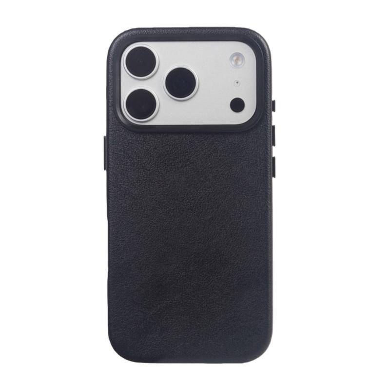 

Vintage PU Leather Original for MagSafe Case For iPhone 17pro max 17Pro 17 Metal Lens Wireless Charging Magnetic Phone Cover For iPhone 17