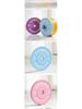 Macaron Colored Rubber Weight Plates for Squats, Bench Press, Deadlifts & Dumbbells