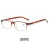 Street Stall 020 Retro Lightweight Reading Glasses Without Face Spring Leg Resin Reading Glasses, Male
