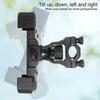 Cycling Phone Holder Handlebar Cell Phone Holder 360 Degree Rotation Safe Riding Navigation Phone Calls Vlogging Phone Holder