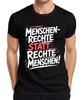 Human Rights Instead Of Right People Against Right Sarcasm Left Men's T-Shirt