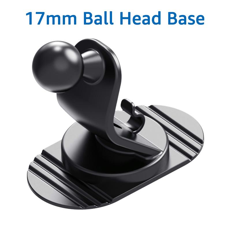 Car Phone Holder 17mm Ball Head Base for Car Dashboard Cellphone Mount GPS Brackets Universal Car Mobile Phone Stand Accessories
