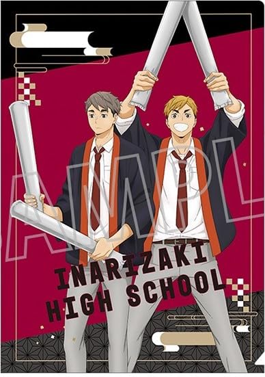 Haikyu!! Clear File Miya Atsumu Miya Osamu Inarizaki High School Support Official Goods