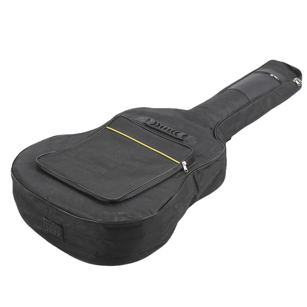 Gitarrentasche Wasserdicht Baumwolle Reißverschluss Oxford-Gewebe Full Size 41In Musikinstrument Zubehör