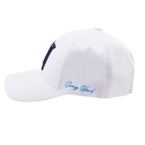 Deinog Big Logo Embroidered Ball Cap White
