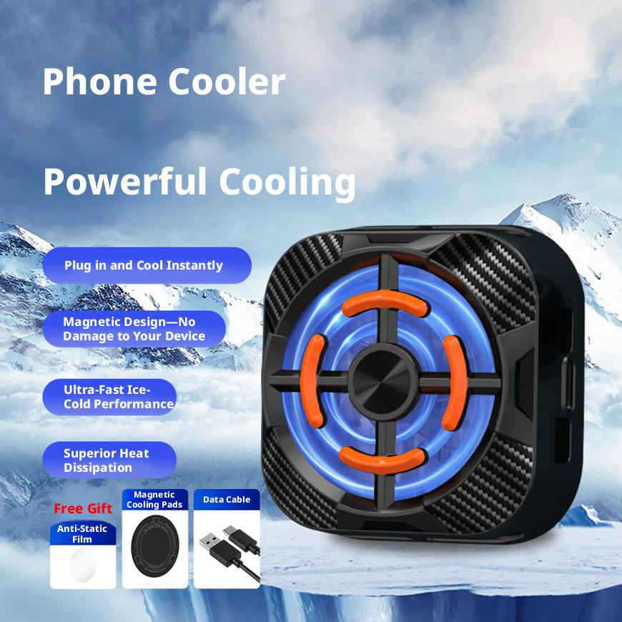 Cooling Case For Nubia RedMagic Red Magic 8 9 9s 10 10S Pro Pro+ Plus Air Game Ice Cooling Four Corner Airbag Anti-drop Cover